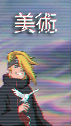 I Was Bored So Made A Deidara Aesthetic Wallpaper Slightly