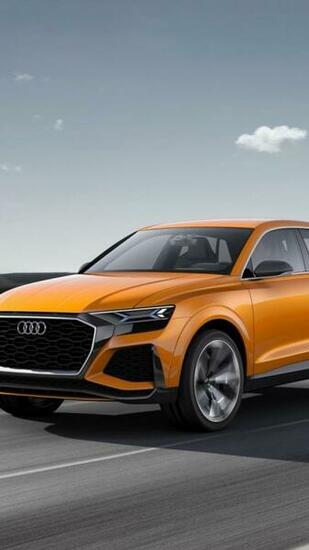 Wallpaper Audi Q8 Sport Crossover Concept Geneva Auto Show