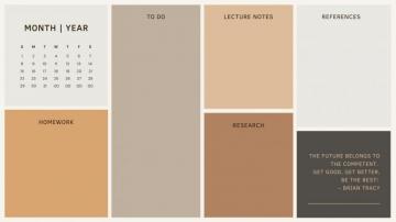 Custom Minimalist Desktop Wallpaper Templates