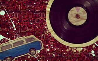 Retro Vintage Style Wallpaper
