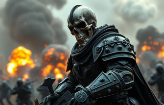 Skull Soldier Wallpaper HD