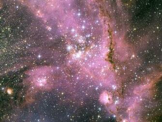 Wallpaper Stars Pink Light Galaxy HD Background
