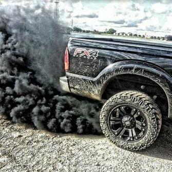 Ford Powerstroke Rollin Coal Wallpaper Image