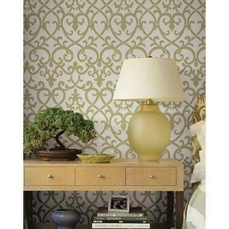 Damask Giselle Kenneth James Wallpaper