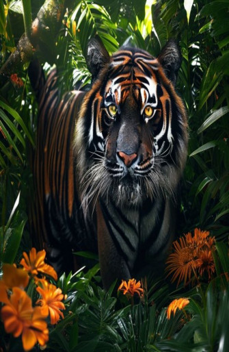 Black Tiger Wallpaper