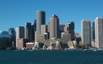 Boston Skyline Wallpaper