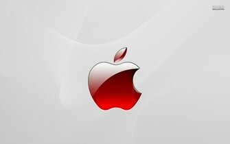 Red Apple Logo Wallpaper