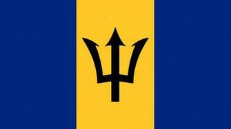 Barbados Flag UHD 4k Wallpaper