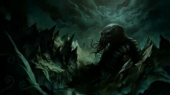 Fantasy Cthulhu Wallpaper