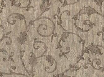 Details About Architectural Scroll Leaves Rustic Wallpaper Vc907