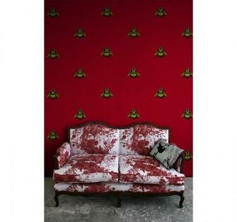 Timorous Beasties Napoleon Bee Wallpaper