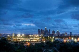 Dodger Stadium Wallpaper Downtown La