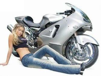 Hot Chick Bike Model Wallpaper HD Car