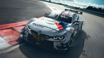 Desktop Wallpaper Bmw M4 Dtm Motorsport Sports Car Motion Blur