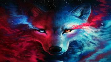 Blue Fox Wallpaper On