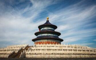 Beautiful Temple Of Heaven HD Wallpaper