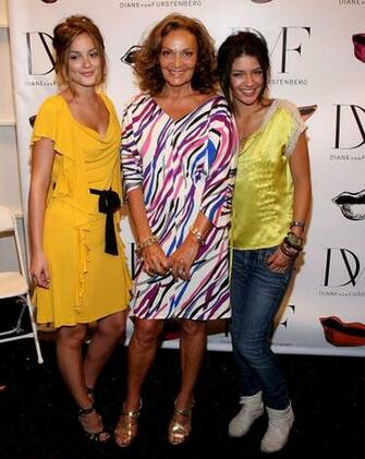 Gossip Girl Image Gg Actors Diane Von Furstenberg Front Row HD