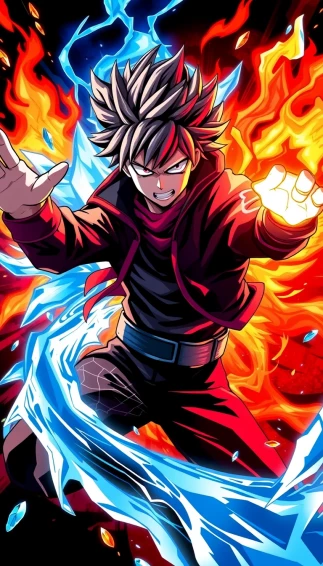 Todoroki Mobile Wallpaper