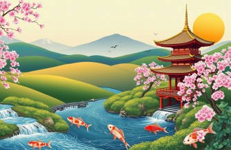 Ukiyo E Wallpaper