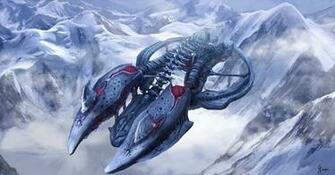 Wallpaper Spaceship Alien