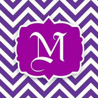 Monogram Wallpaper Maker Create Your Own Chevron Initials