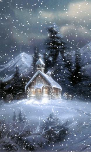 Winter Screensavers Wallpaper Grasscloth