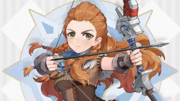 Aloy Genshin Impact 4k Phone iPhone Wallpaper 9811a