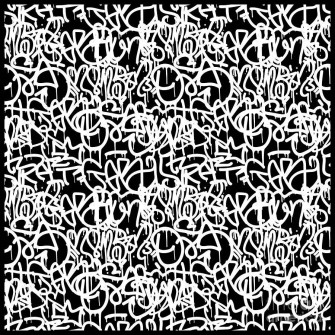 Black And White Graffiti Wallpaper