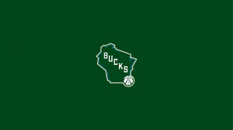 The Official Logo Of Milwaukee Bucks Wallpaper