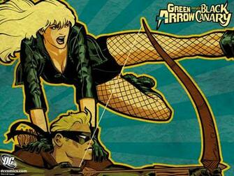 Green Arrow Black Canary Dc Comics Wallpaper