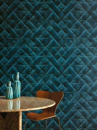 Nonwoven Wallpaper Mis En Plis By Litis