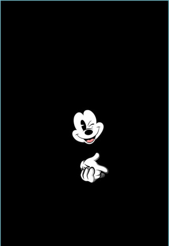 Black And White Cartoon Wallpaper