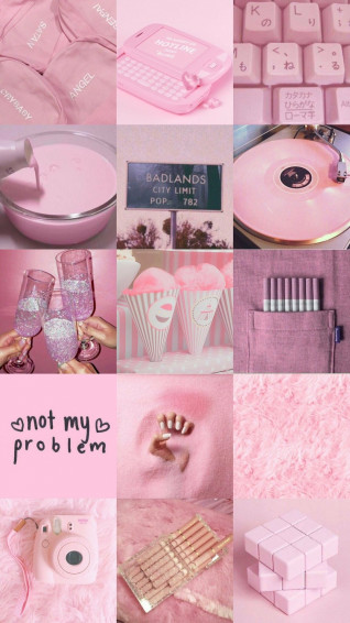 Pink Aesthetic Wallpaper Collages