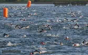 Vitruvian Triathlon Desktop Wallpaper Backdrop