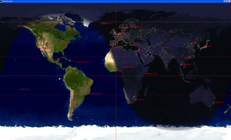 World Clock Desktop Wallpaper
