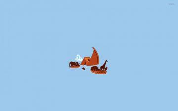 Sunken Noah S Ark Wallpaper Funny