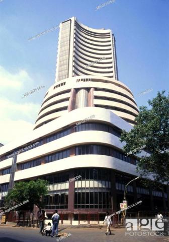 India Maharashtra Mumbai Dalal Street Stock Exchange Series