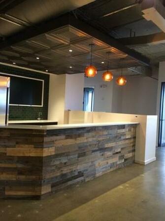 Recycled Pallet And Reclaimed Wood Paneling Rustic Kitchen Other