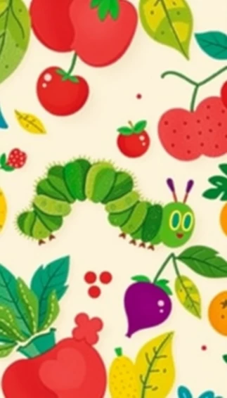 The Very Hungry Caterpillar Wallpaper