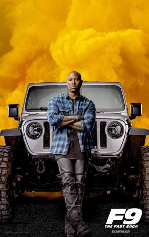 Tyrese Gibson Fast And Furious Poster Mobile Phone