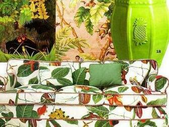 Printed Fabric Nakai Boussac Collection By Pierre Frey