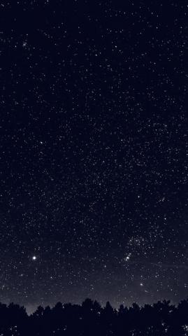 Space Sky Night Dark Nature Bw iPhone Wallpaper