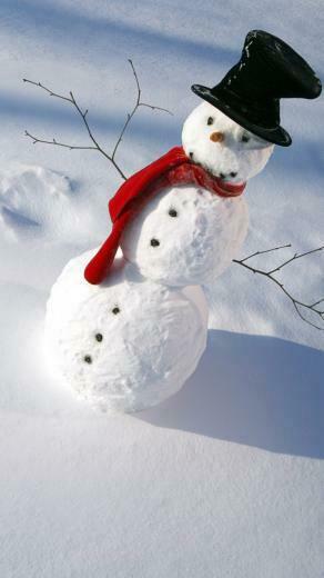 Happy Snowman Wallpaper Screensaver Pre Id