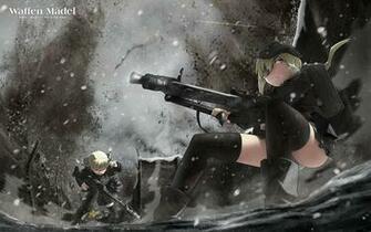 Uniforms Military Weapons World War Ii Original Characters Wallpaper