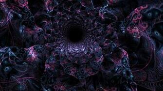 Abstract Fractals Digital Art Eater Raw Renders Wallpaper