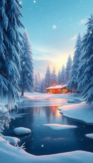 High Resolution Wallpaper Winter Wonderland