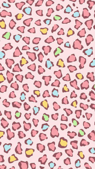 Aesthetic Cute Cheetah Print Wallpaper
