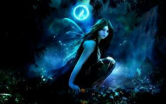 Dark Fairies Wallpaper