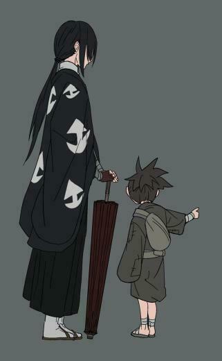 Hyakkimaru With Dororo Wallpaper Image Art
