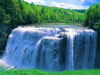 Waterfalls Nature Wallpaper Crazy Frankenstein